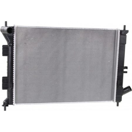 Radiator assembly w/manual trans; w/1.6L engine - HYUNDAI ACCENT 2003-2006