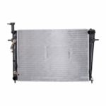 Radiator assembly w/2.7L engine; w/manual air cond - HYUNDAI TUCSON 2005-2009