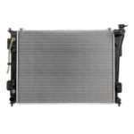 Radiator assembly Exc HYBRID; 2.4L; A/T - HYUNDAI SONATA 2011-2013