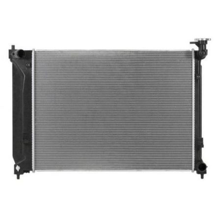 Radiator assembly 2.4L; LIMITED|SE|SPORT; A/T - HYUNDAI SONATA 2015-2017