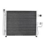 Air conditioning condenser w/manual trans; w/1.5L engine - HYUNDAI ACCENT 2000-2006