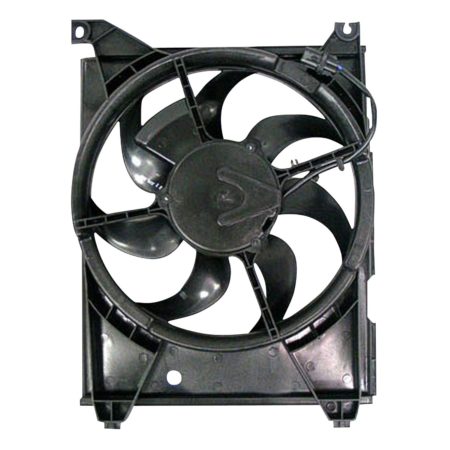 Condenser fan electric fan assembly - HYUNDAI XG350 2004-2005