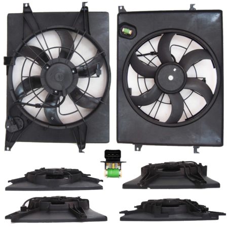 Radiator cooling fan assy HYBRID - HYUNDAI SONATA 2011-2012