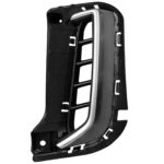 Left Front bumper insert LX; w/Chrome Moulding - KIA TELLURIDE 2020-2022