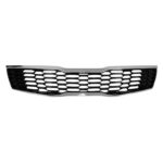 Grille assy w/o Around View Monitor; Chrome/Black - KIA OPTIMA 2019-2020