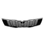 Grille assy w/Around View Monitor; Chrome/Black - KIA OPTIMA 2019-2020