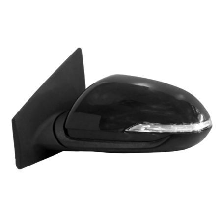 Left Mirror outside rear view EX|S; H/B; Power; Heated; w/Signal Lamp; Black - KIA RIO 2018-2018