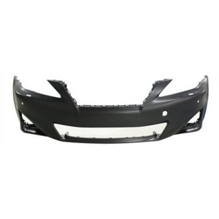 Front bumper cover w/Headlamp Washers; w/Park Distance Sensors; prime - LEXUS IS250 2011-2013