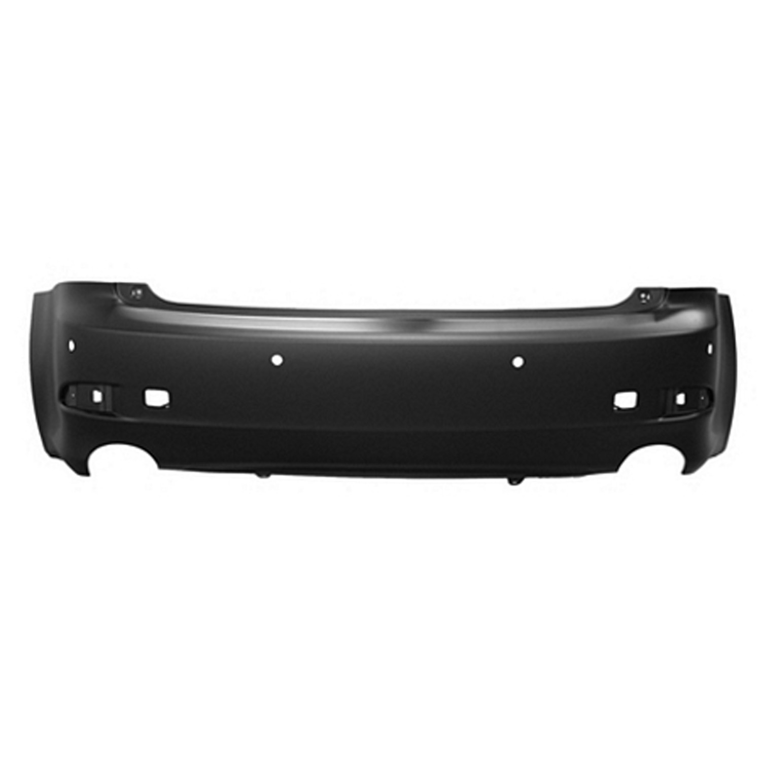 Rear bumper cover w/Park Distance Sensors; prime LEXUS IS250 2011