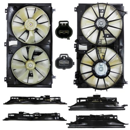 Radiator cooling fan assy Motor/Blade/Shroud Assy - LEXUS GS450h 2007-2011