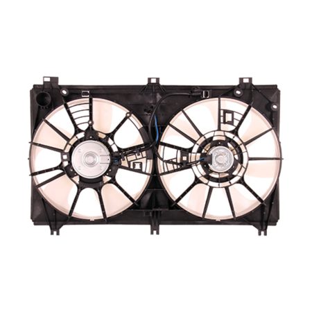 Radiator cooling fan assy 2.5L; Motor/Blade/Shroud Dual Fan Assy - LEXUS IS200t 2016-2017