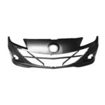 Front bumper cover 2.3L; H/B; prime - MAZDA 3 2010-2013