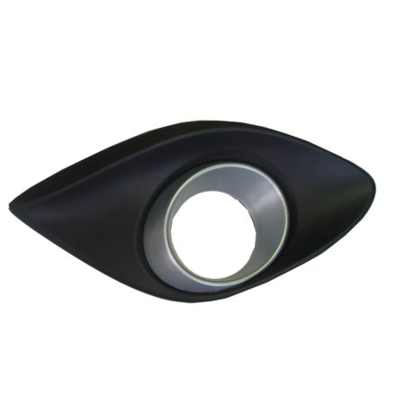 Right Front bumper insert Fog Lamp Bezel; w/Fog Lamps - MAZDA 2 2011-2014