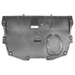 Lower engine cover AWD; Center; MAT: PE/Vacuum Form; OEM: PP/Injection - MAZDA CX-3 2016-2022