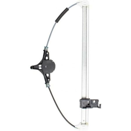 Left Front door glass regulator Power; Regulator Only - MAZDA 2 2011-2014