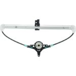 Right Rear door glass regulator Power; Regulator Only - MAZDA 3 2010-2013