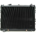 Radiator assembly w/V6 engine; w/manual trans; 2WD - MAZDA MPV 1989-1990