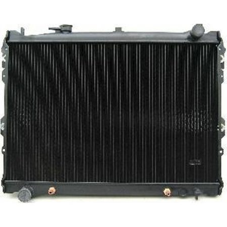 Radiator assembly w/V6 engine; w/auto trans - MAZDA MPV 1991-1995