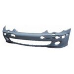Front bumper cover Sedan/Wagon; Classic|Elegance Pkg; w/H/Lamp Washers; prime - MERCEDES-BENZ C230 2005-2007
