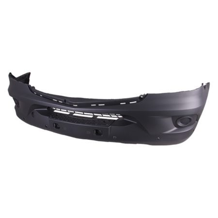 Front bumper cover NCV3; w/Parktronic; w/o Collision Warning; w/o H/L Wshr; w/o Fog; Textured - MERCEDES-BENZ SPRINTER 3500 2014-2018