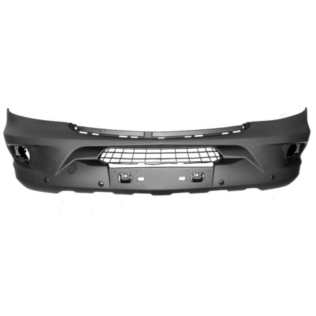 Front bumper cover NCV3; w/Parktronic; w/o Collision Warning; w/o H/L Wshr; w/Fog; Textured - MERCEDES-BENZ SPRINTER 3500 2014-2018