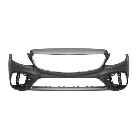 Front bumper cover A205; Conv; w/AMG Styling Pkg; w/Sur View; w/o Active Park Assist; prime - MERCEDES-BENZ C300 2019-2023