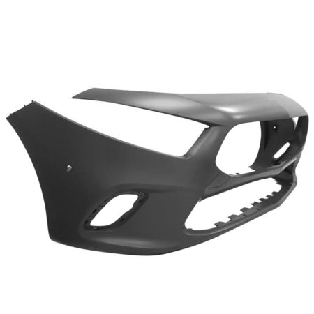 Front bumper cover V177; Sedan; w/o AMG Styling Pkg; w/Active Park Assist; w/F/V Camera; prime - MERCEDES-BENZ A220 2019-2022
