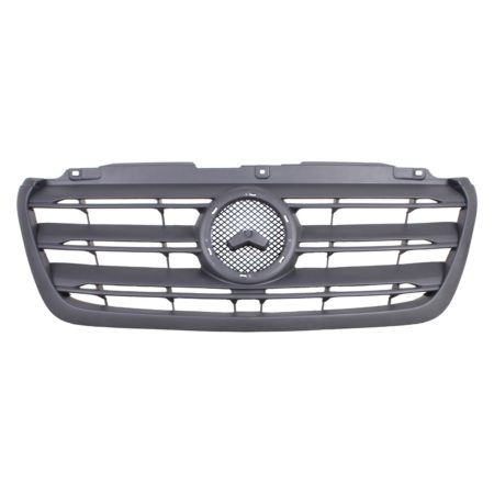 Grille assy W907; Matte Dark Gray - MERCEDES-BENZ SPRINTER 3500 2019-2020