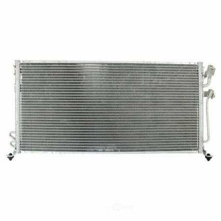 Air conditioning condenser 2.0L; except Evolution; includes drier - MITSUBISHI LANCER 2003-2003