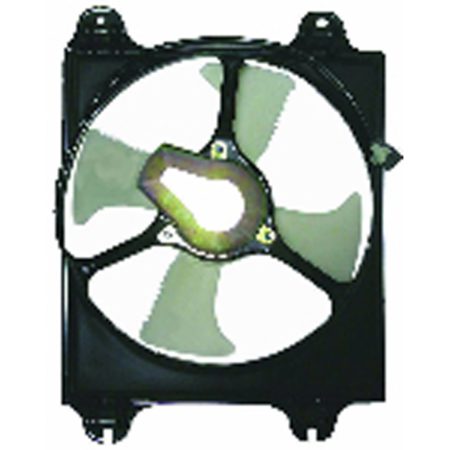 Condenser fan includes motor/blade/shroud; w/3.8L V6 engine - MITSUBISHI GALANT 2004-2008