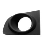 Left Front bumper insert SL; Sedan; Fog Lamp Opening Cover; w/Fog Lamps - NISSAN VERSA 2007-2011