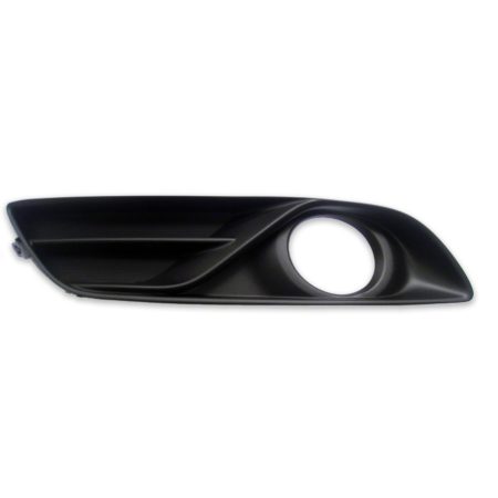 Left Front bumper insert SL; Fog Lamp Bezel; w/Fog Lamps - NISSAN SENTRA 2013-2015