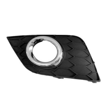 Left Front bumper insert Fog Lamp Bezel; w/Fog Lamps - NISSAN SENTRA 2016-2018