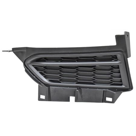 Left Front bumper insert BASE|S|SV; Fog Lamp Opening Cover; w/o Fog Lamps - NISSAN VERSA 2020-2021