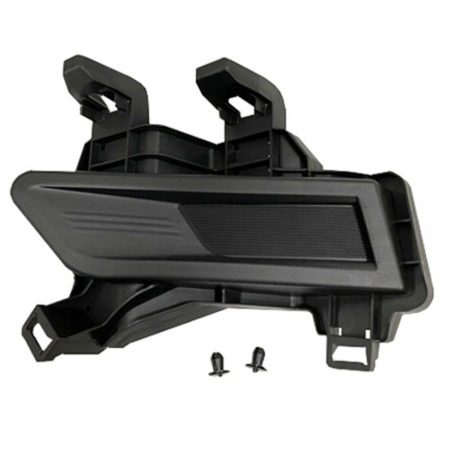 Left Front bumper insert Fog Lamp Opening Cover; w/o Fog Lamps - NISSAN KICKS 2018-2020