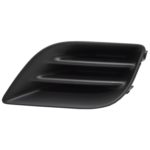 Right Front bumper insert Sedan; Fog Lamp Opening Cover; w/o Fog Lamps - NISSAN VERSA 2012-2014