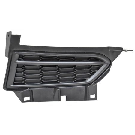 Right Front bumper insert BASE|S|SV; Fog Lamp Opening Cover; w/o Fog Lamps - NISSAN VERSA 2020-2021