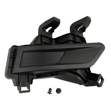 Right Front bumper insert Fog Lamp Opening Cover; w/o Fog Lamps - NISSAN KICKS 2018-2020