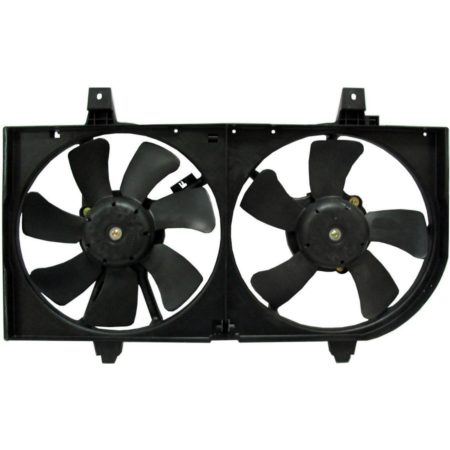 Radiator cooling fan assy 1.8L; w/A/C - NISSAN SENTRA 2002-2006