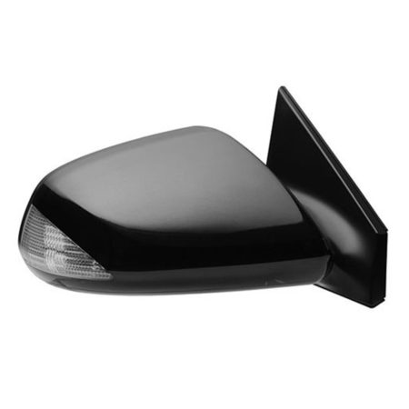 Right Mirror outside rear view Power; w/Signal Lamps; Black (Code 209); PTM - SCION tC 2005-2010