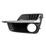 Left Front bumper insert Fog Lamp Bezel; w/Fog Lamps; w/Chrome Mldg - SUBARU IMPREZA 2015-2016