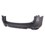 Rear bumper cover PREMIER|SPORT|TOURING; w/Object Sensors; prime - SUBARU FORESTER 2019-2021
