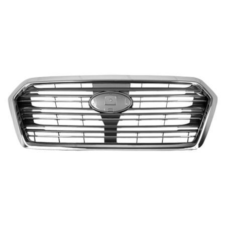 Grille assy BASE|CONVENIENCE|LIMITED|PREMIUM; w/o Front View Camera; Silver Gray/Chrome - SUBARU ASCENT 2019-2021