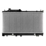 Radiator assembly w/4 cyl engine; w/o turbo; w/auto trans - SUBARU LEGACY 2008-2009
