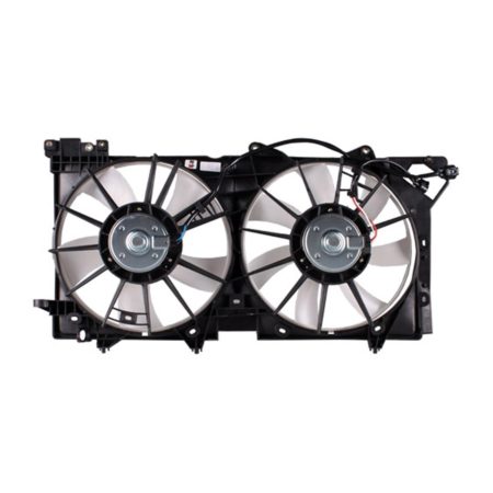 Radiator cooling fan assy 3.6L; Motor/Blade/Shroud Dual Fan Assy - SUBARU LEGACY 2010-2014