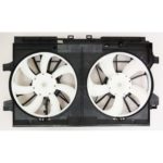Radiator cooling fan assy Sedan; Motor/Blade/Shroud Dual Fan Assy - SUBARU IMPREZA 2017-2022