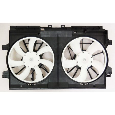 Radiator cooling fan assy Sedan; Motor/Blade/Shroud Dual Fan Assy - SUBARU IMPREZA 2017-2022