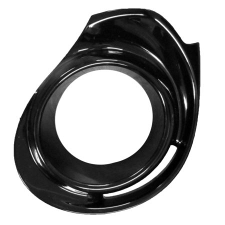 Left Front bumper insert Fog Lamp Bezel; w/Fog Lamps - TOYOTA PRIUS c 2015-2016