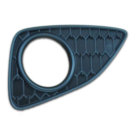 Right Front bumper insert SE; Fog Lamp Bezel; w/Fog Lamps - TOYOTA YARIS 2012-2014