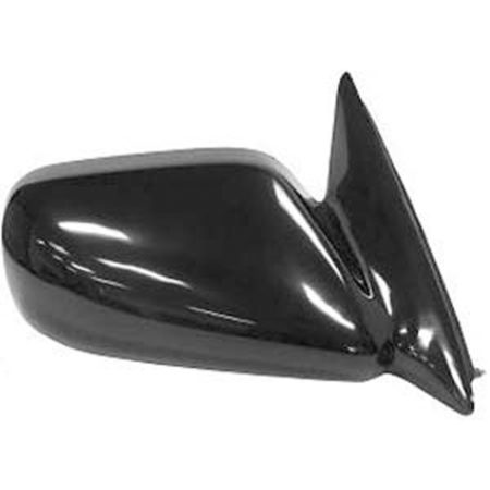 Right Mirror outside rear view Japan built; power remote; non-heated; black - paint to match - TOYOTA CAMRY 1997-2001